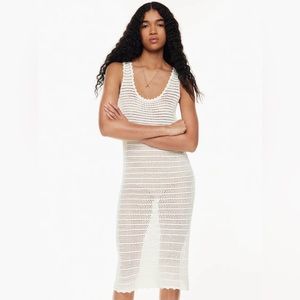 Aritzia - Wilfred - Ephron crochet dress - Size XXS - White